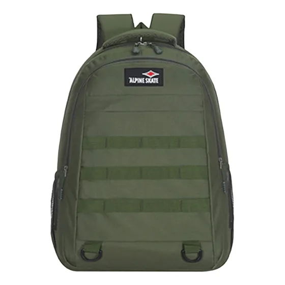 Mochila Alpine Skate Táctica Mochilero Militar Seguridad De Asalto Molle Color Verde 17748