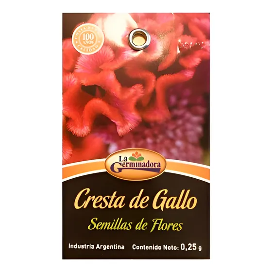 Semillas De Flores Cresta De Gallo La Germinadora X Sobre