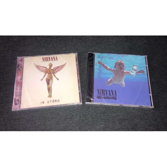 Nirvana Lote X 2 Cd Nevermind In Utero Nuevos