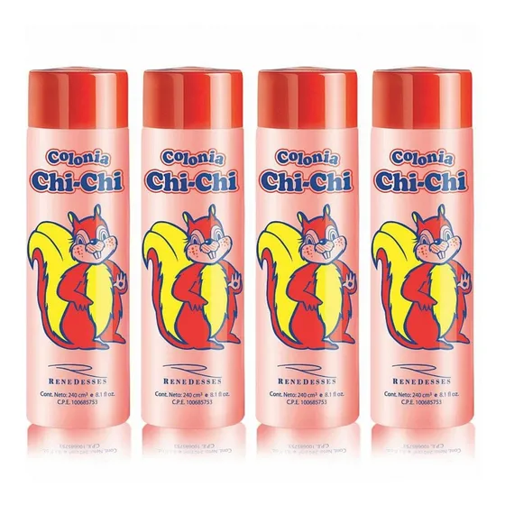 Colonia Chichi Renedesses 240 Cc/ml Original Combo De 4 Pack
