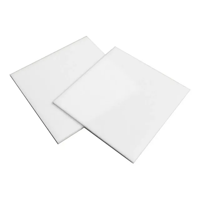 Chapa Placa Acrílico Cor Branco  50cm X 50cm X 4mm