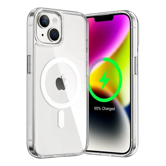 Carcasa Clear Antishock Para Magsafe iPhone 14 / Pro / Max