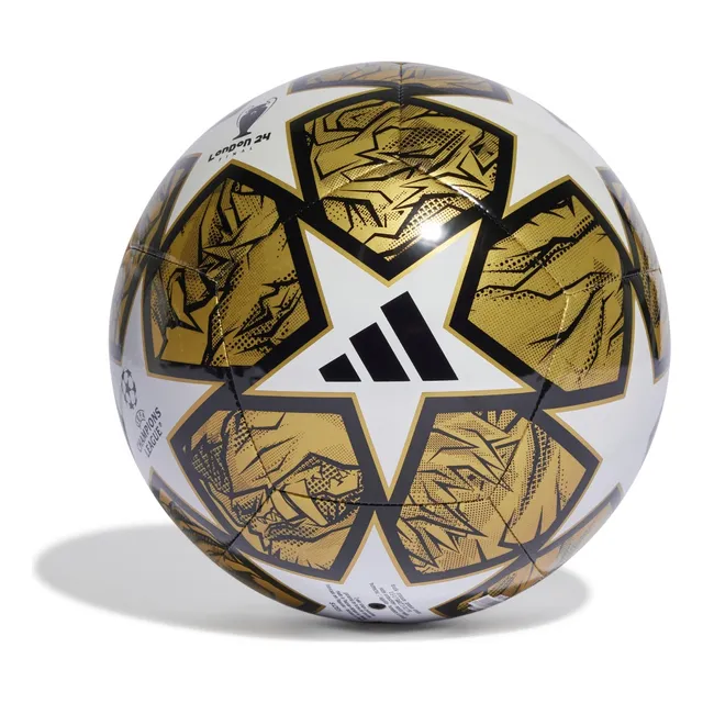 Balon Unisex adidas Ucl Clb Color white/gold met./black T5