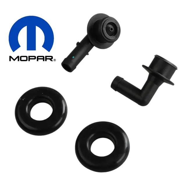 Kit Valvula Pcv Gases Jeep Cherokee 4.0 Kj Xj Par Goma Mopar