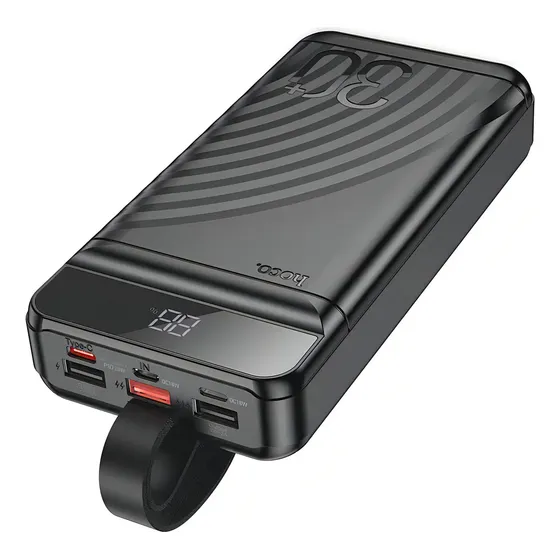 Powerbank Cargador Portatil Hoco J123b 22.5w 30.000mah Negro | Cuotas sin interés