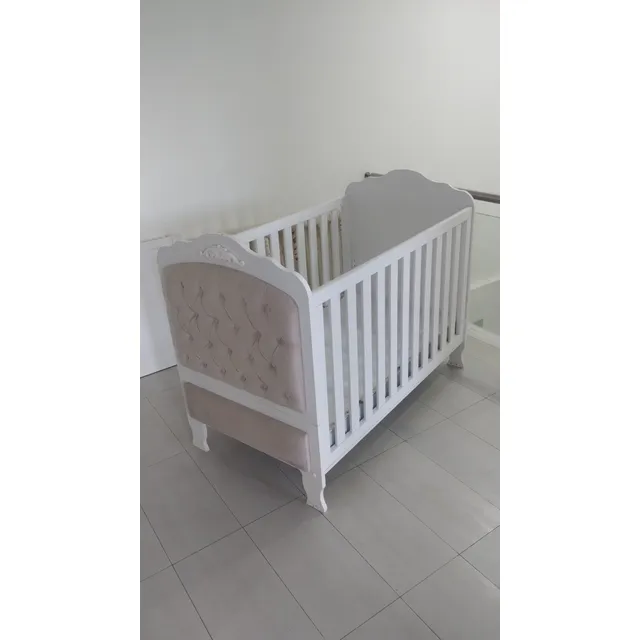 Cuna Multifuncional Estilo Luis Xv 