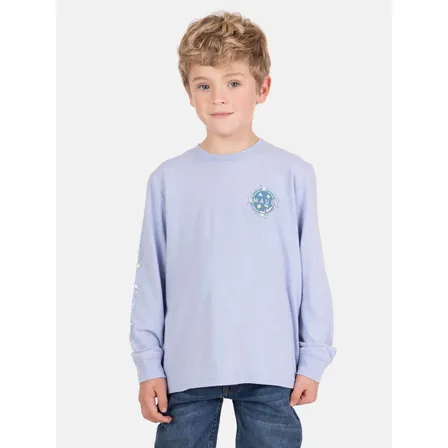 Polera Ml Kumu Morado Infantil Maui And Sons