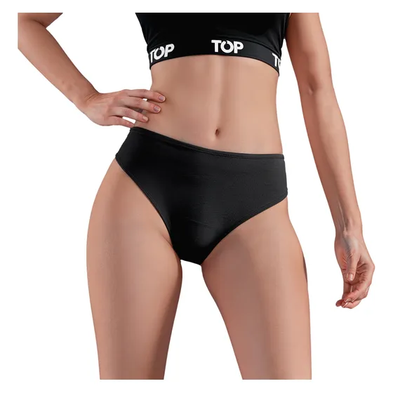 Calzón Bikini Algodón Incontinencia - Flujo Moderado Top