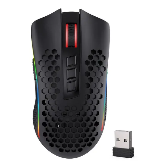 Mouse Gamer Redragon Storm Pro M808-ks Wireless, Rgb