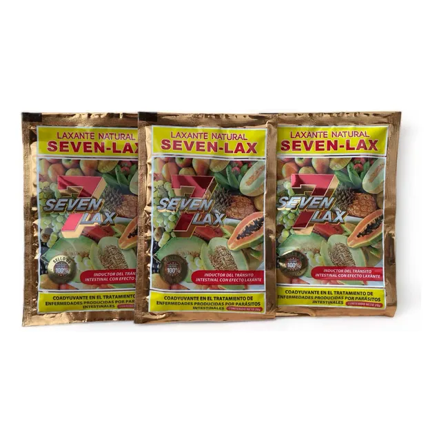 Purgante 7 Pepas Seven Lax Laxante Natural X3