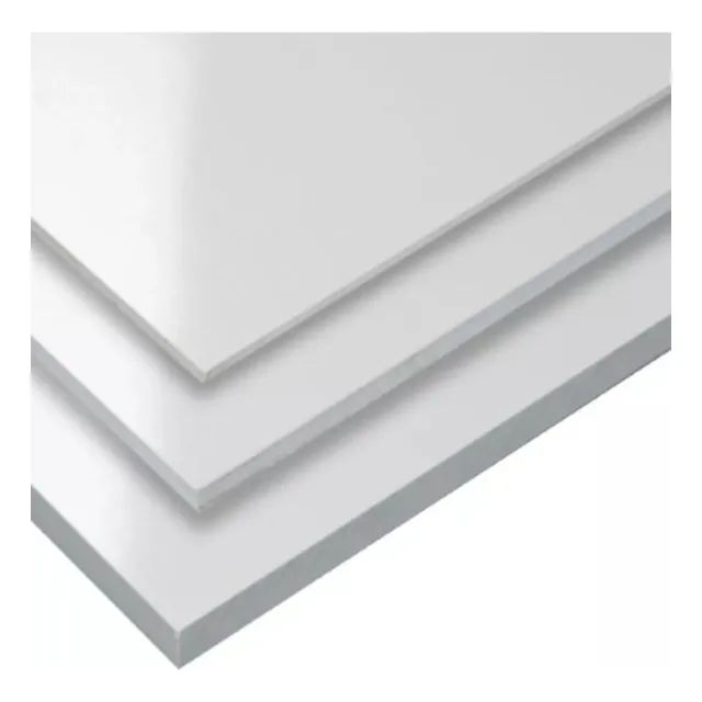 Plancha De Pvc/sintra/trovicel 5 Mm 1.22 X 2.44 Mt Blanco