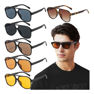 6pz Lentes De Sol Deportivas Polarizadas Anti-uv Moda Hombre 6pz Lentes De Sol Deportivas Polarizadas Anti-uv Moda Hombre