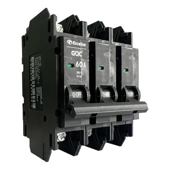 Breaker Superficial Gqc  Termomagnetico 60amp 3 Polos