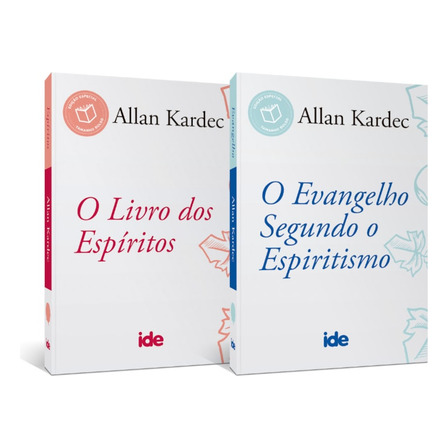 Kit 02 Livros O Evangelho Segundo O Espiritismo + O Livro Dos Espíritos Bolso - Ide Editora: Não Aplica, De : Allan Kardec. Editorial Ide, Capa Mole Em Português, 2021 Kit 02 Livros O Evangelho Segundo O Espiritismo + O Livro Dos Espíritos Bolso - Ide Editora: Não Aplica, De : Allan Kardec. Editorial Ide, Capa Mole Em Português, 2021