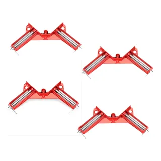Kit 4 Grampo Sargento Angular 90°graus Marceneiro Cantoneira Kit 4 Grampo Sargento Angular 90°graus Marceneiro Cantoneira