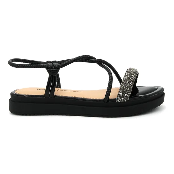 Sandalia Feminina Dakota Y7631 Salto Flatform Confortavel