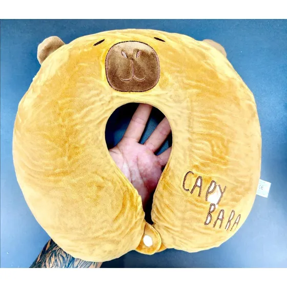 Almohadas De Cuello Capybara, Labubu, Kuromi, Pikachu