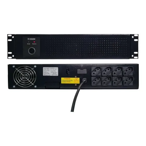 Nobreak Ts Shara Ups Server Rack Professional Universal 1200 Cor Preto