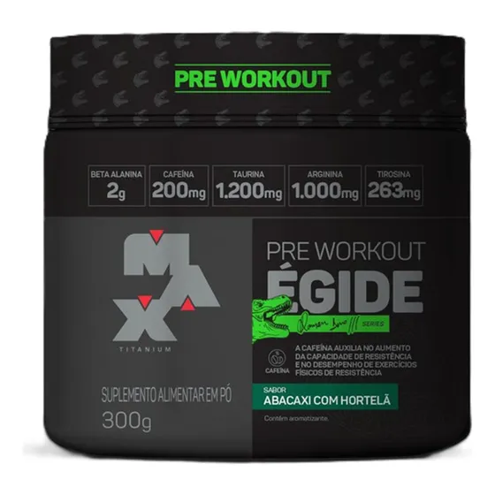 Pré Treino Égide 300g Pré Workout Max Titanium - Original