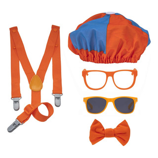 Disfraz De Blippi, Accesorios Para Juegos De Rol Perfecto Disfraz De Blippi, Accesorios Para Juegos De Rol Perfecto