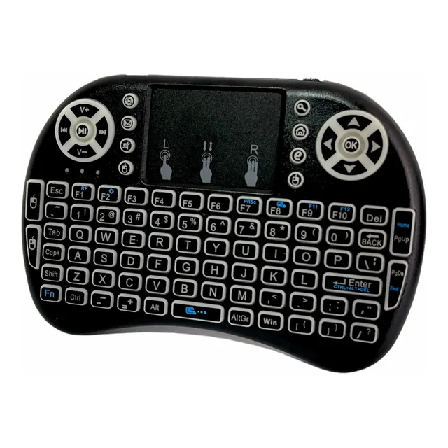 Mini Teclado Inalambrico Para Tv Smart / Pc / Laptop