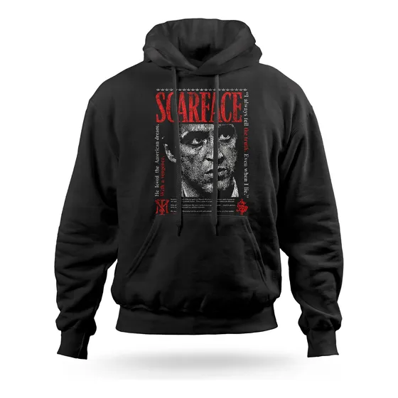 Sudadera Hoddie Polera Capucha Tony Montana Scarface