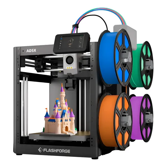 Impressora 3d Flashforge Ad5x Profissional Multicolorida