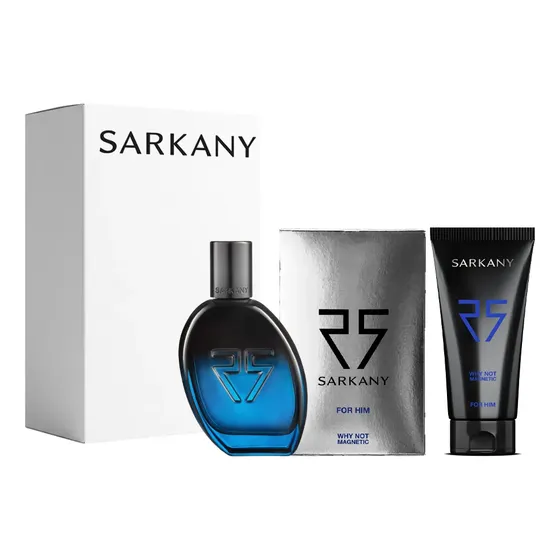 Set Perfume Hombre Sarkany Why Not Magnetic + Shower Gel