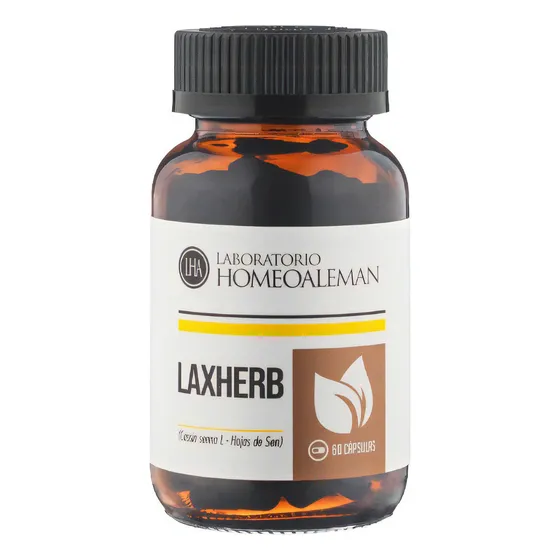 Cápsulas Laxherb Homeopatía Alemana Sabor Sin Sabor