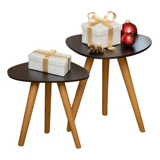 Conjunto De Mesas Decorativas Enfeites Organica Preto Conjunto De Mesas Decorativas Enfeites Organica Preto