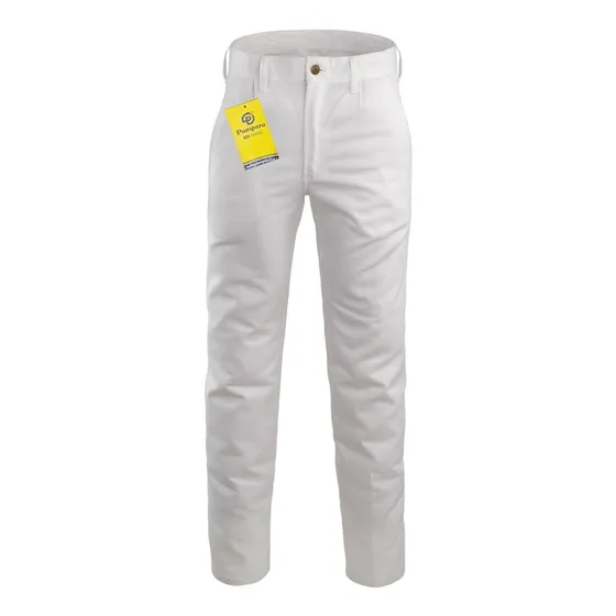 Pantalon Pampero Clasico Trabajo Blanco Pintor Original 