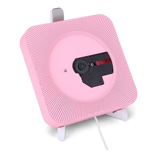 Cc Reproductor De Cd Montado En La Pared Con Bluetooth Rosa Cc Reproductor De Cd Montado En La Pared Con Bluetooth Rosa