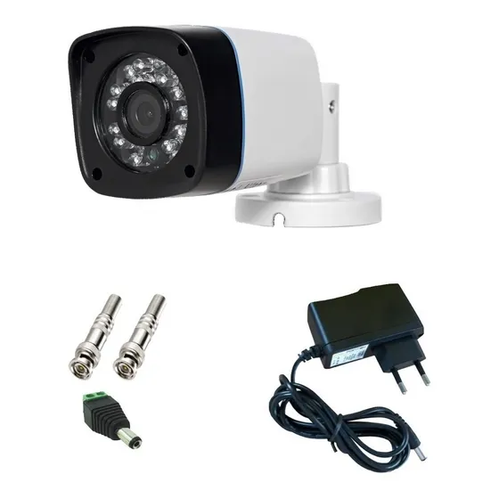 Câmera Infravermelho 1 Mp Hd  Para Circuito Cftv Com Dvr
