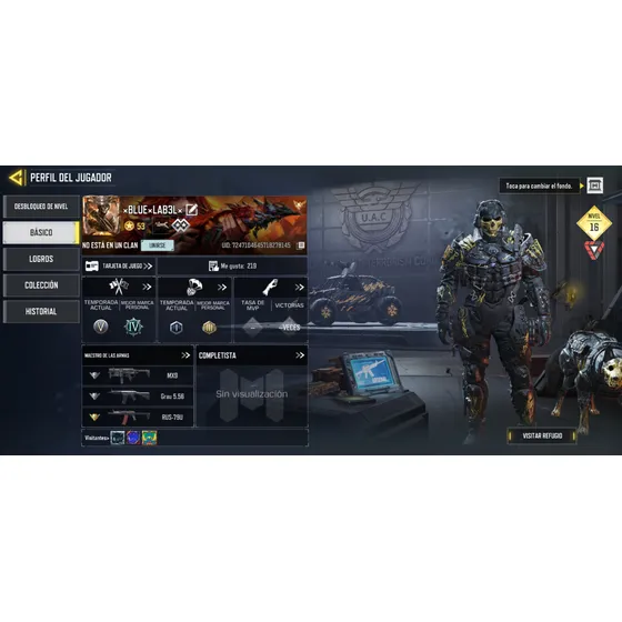 Cuenta Call Of Duty: Mobile - Juego En Línea