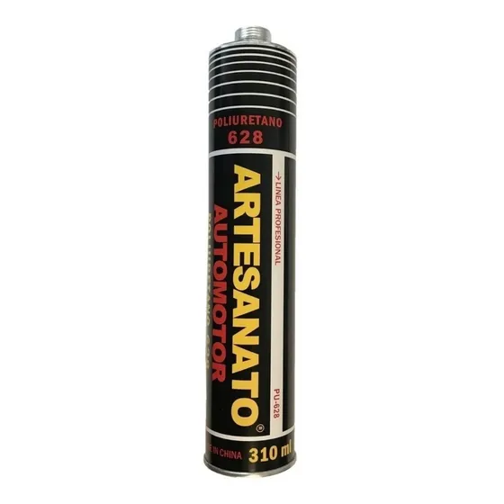 Sellador Poliuretano 628 Parabrisas Negro Cartucho X 310ml
