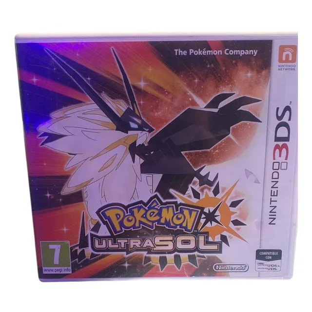 Pokemon Ultra Sol Nintendo 3ds En Español