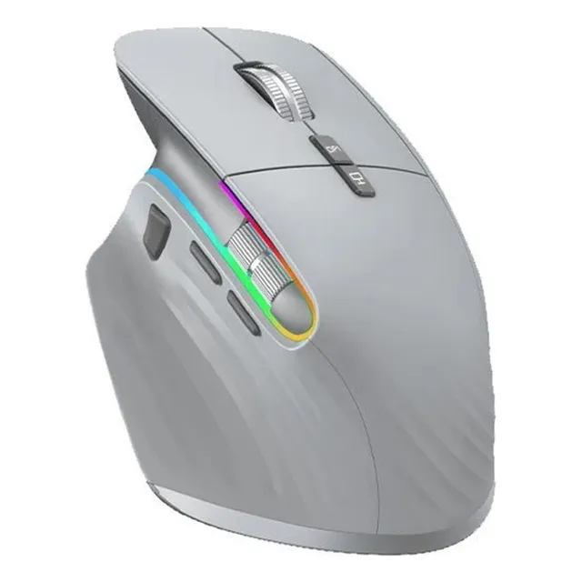 Ratón Inalámbrico Bluetooth+2,4g Tri-mode Gaming Mouse 5dpi