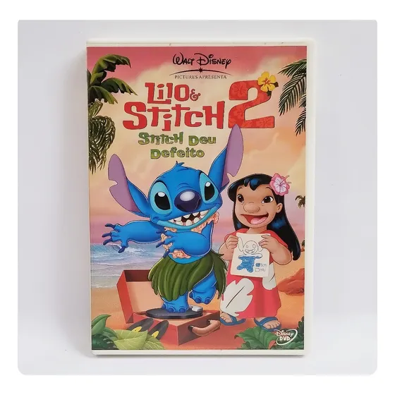 Dvd Desenho Lilo Stitch 2 Stitch Deu Defeito Walt Disney