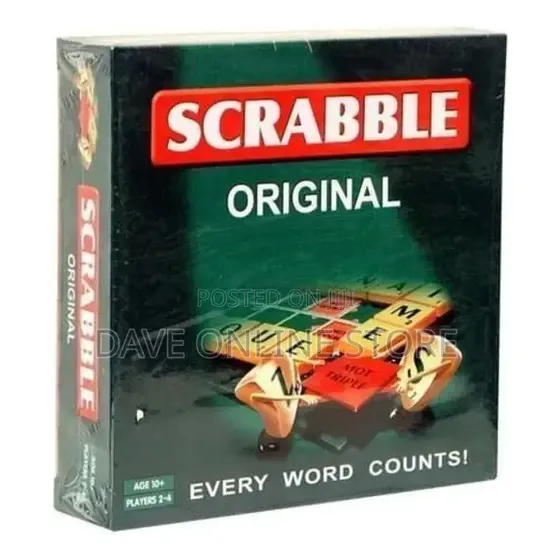 Juego De Mesa Escarbar Palabras Scrabble
