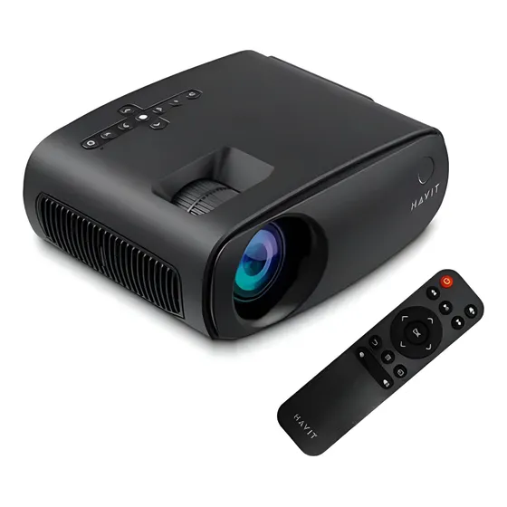 Proyector Portátil Havit 1080p Wifi Mini 110 Ansi Lumens Pro