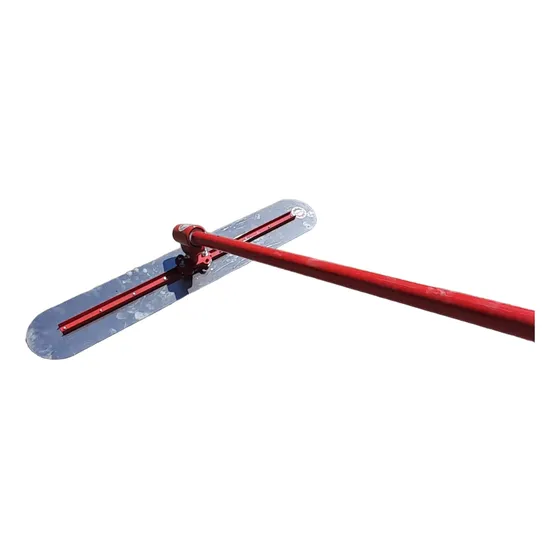 Platacho Para Hormigon Tipo Avion Acero Inoxidable 120x30cm