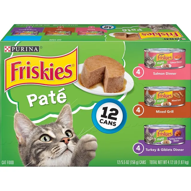 Friskies Pate Comida Para Gatos Caja 12 Latas
