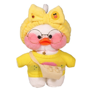 Patito De Peluche Juguete Con Complementos De Vestir 30cm Patito De Peluche Juguete Con Complementos De Vestir 30cm