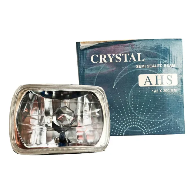 Faro Pantalla Cuadrada Punta Diamante Chevrolet Ford Jeep