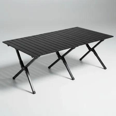 Mesa Dobrável De Camping Joyfox Liga De Aço Reforçada, Montagem Rápida E Alta Estabilidade
