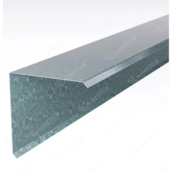 Cenefa Lateral En L 15x15 Para Techos Zingueria Precio X Mtr