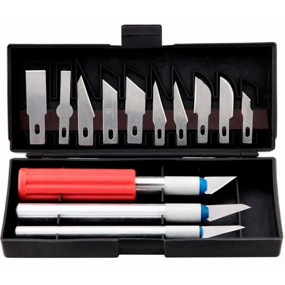 Juego De Trinchetas Intercambiables Con Estuche