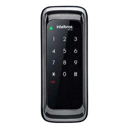 Fechadura Digital de Sobrepor Touch Screen FR 101 Preta Intelbras Fechadura Digital de Sobrepor Touch Screen FR 101 Preta Intelbras
