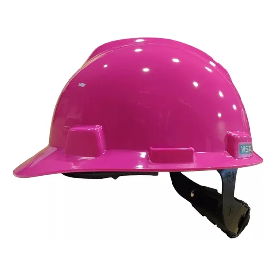 Casco De Seguridad Cachucha V-gard Rosa (magenta),  Msa
