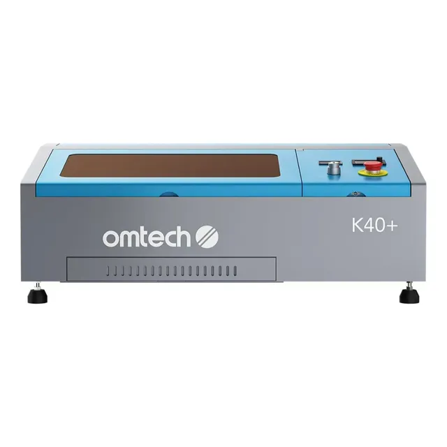 Máquina Láser Co2 Omtech K40+ Mod 2024 Acrílico Transparente